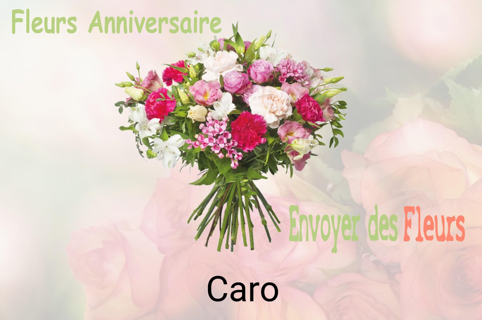 Bouquet de fleurs d’anniversaire livré à Caro